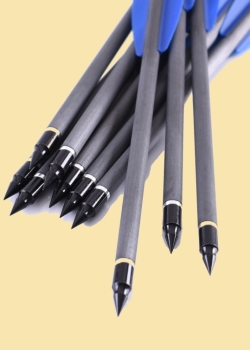 Preview: Ersatzpfeile -  Feldspitzen für Adder -  R9 und R10 Armbrust - 10 Stück